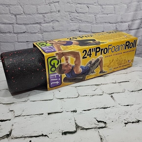 Gofit 24" Pro Foam Roll Deep Tissue Massage New in Box - Picture 1 of 4